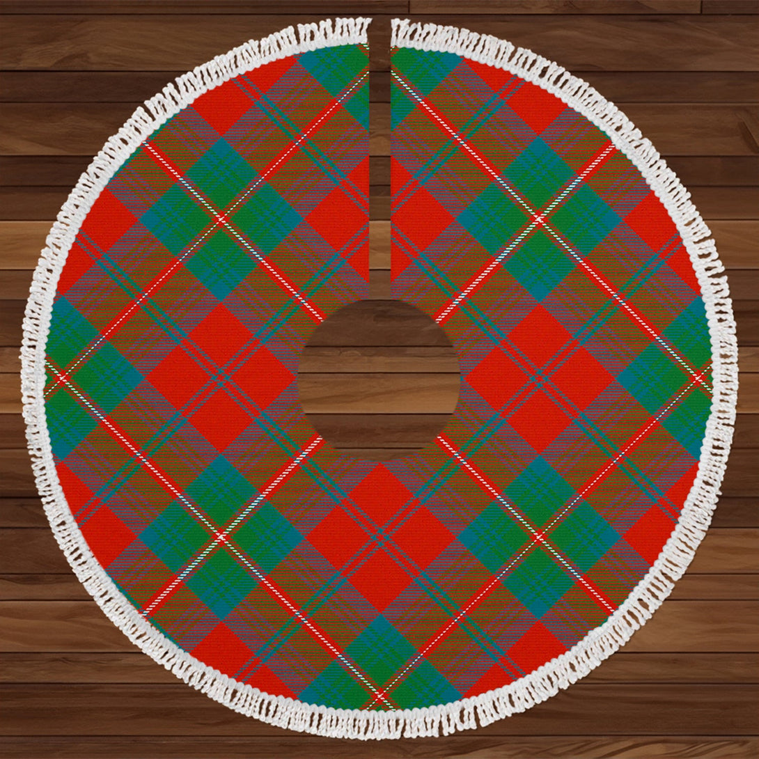 Waddell 2 (Fife) Greg Ancient Tartan Christmas Tree Skirt