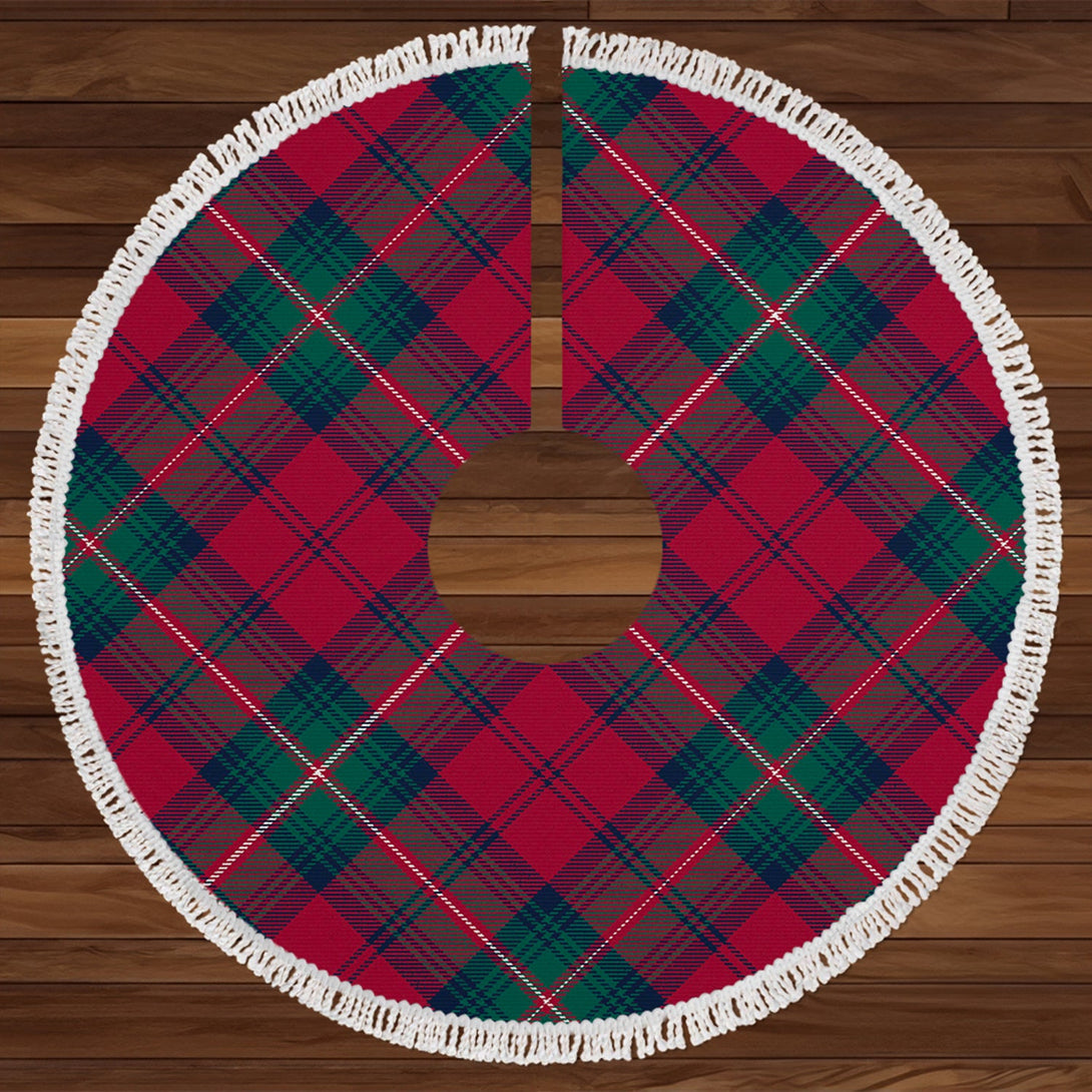 Waddell 2 (Fife) Greg Modern Tartan Christmas Tree Skirt