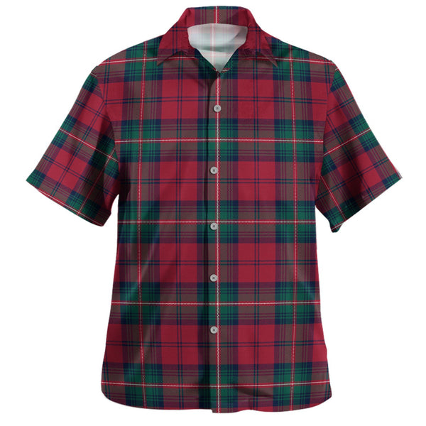 Waddell 2 (Fife) Greg Modern Tartan Hawaiian Shirt