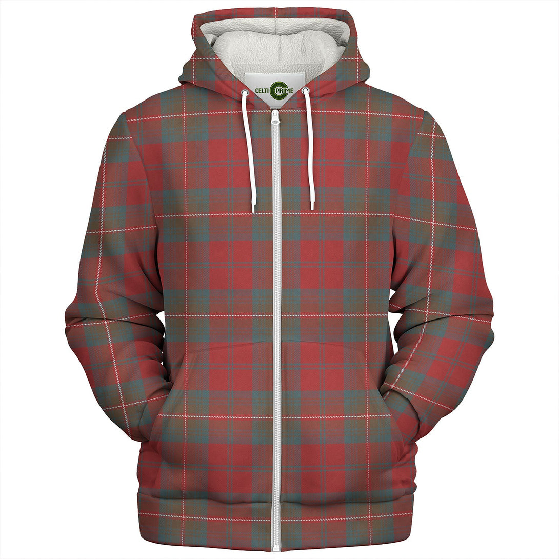 Waddell 2 (Fife) Greg Weathered Tartan Sherpa Hoodie