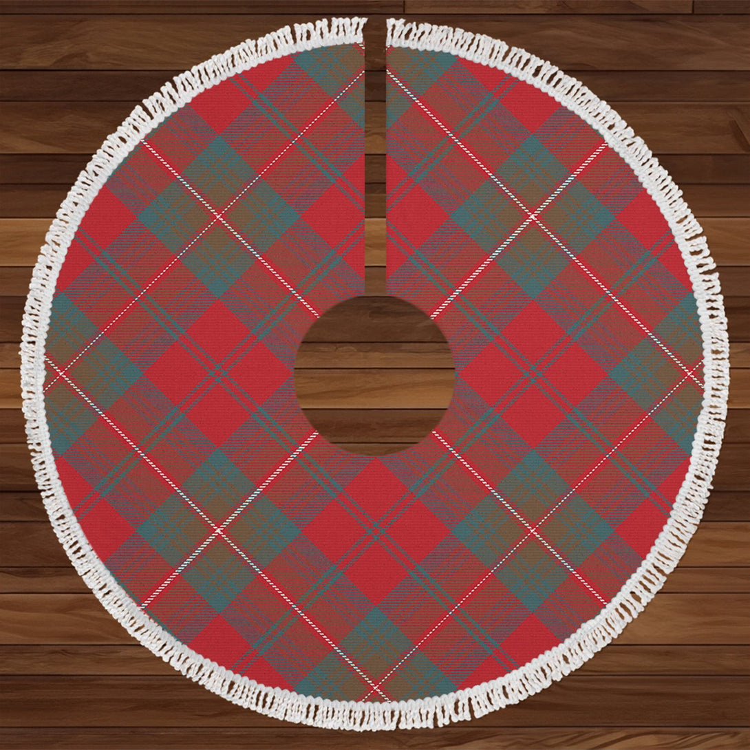 Waddell 2 (Fife) Greg Weathered Tartan Christmas Tree Skirt