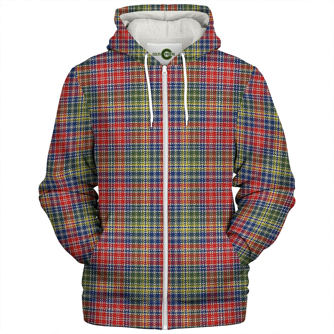 Waggrall Modern Tartan Sherpa Hoodie