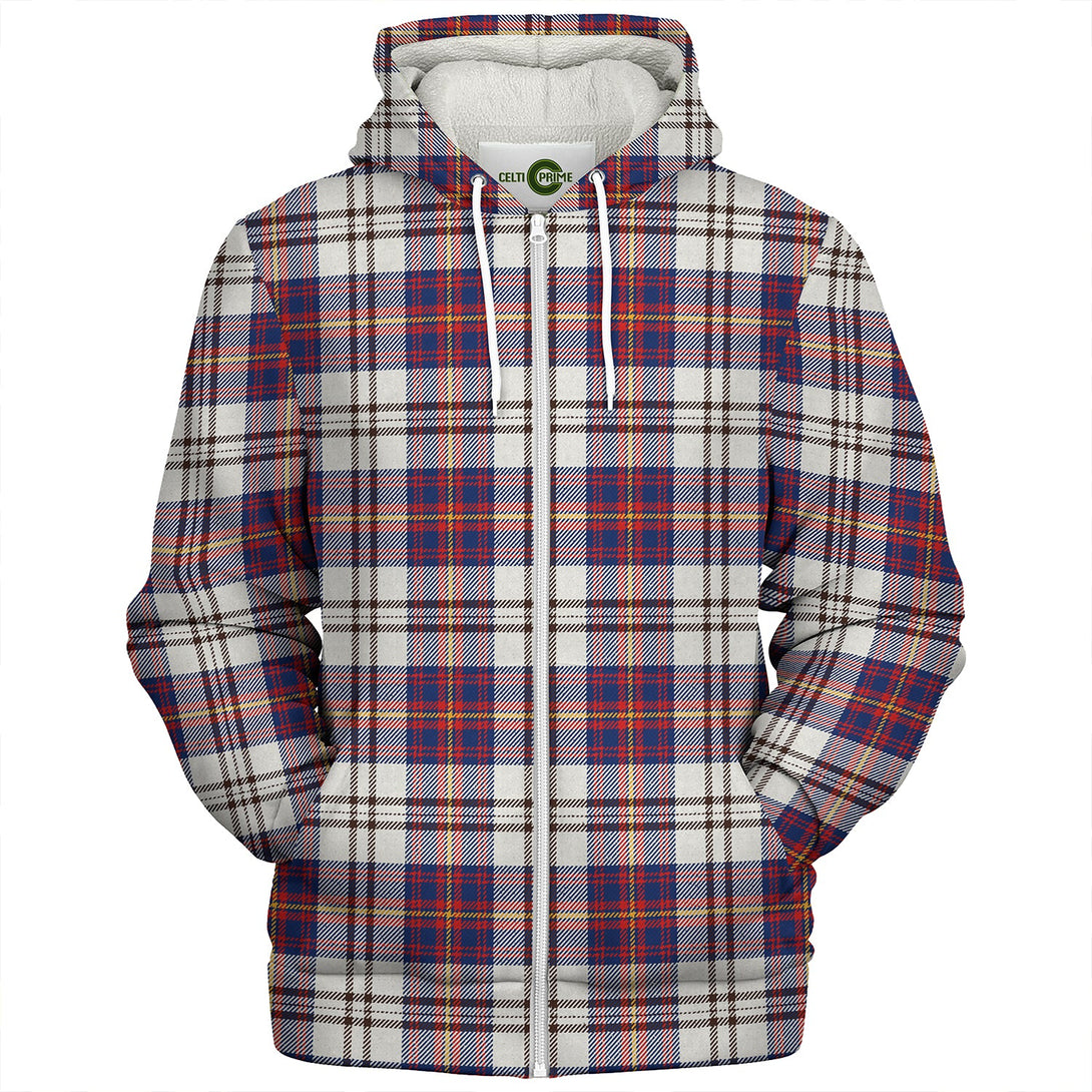 Walker Dress Modern Clan Badge Tartan Sherpa Hoodie