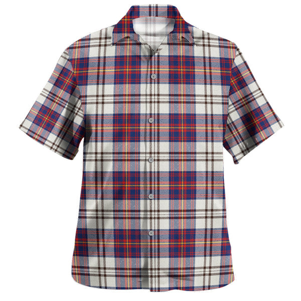 Walker Dress Modern Clan Badge Tartan Hawaiian Shirt