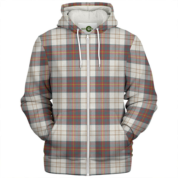 Walker Dress Weathered Clan Badge Tartan Sherpa Hoodie