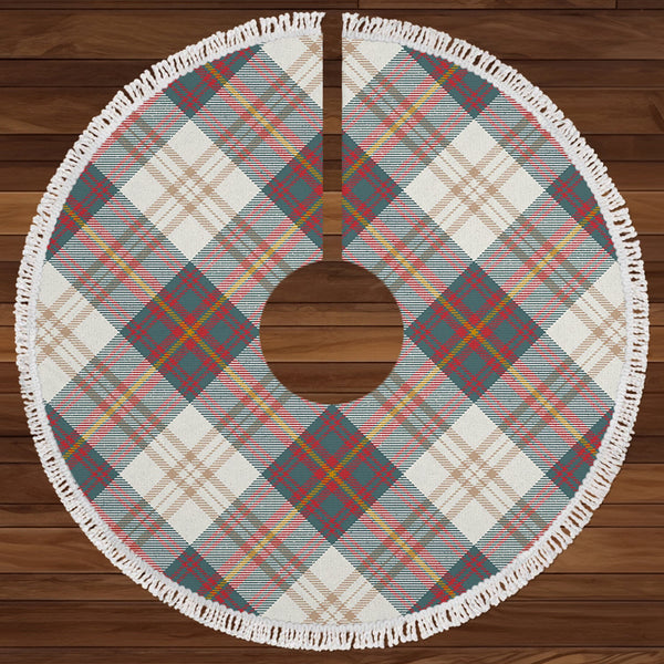 Walker Dress Weathered Clan Badge Tartan Christmas Tree Skirt