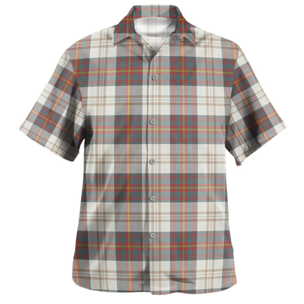 Walker Dress Weathered Clan Badge Tartan Hawaiian Shirt