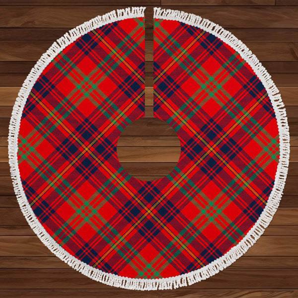 Walker Evening Modern Tartan Christmas Tree Skirt