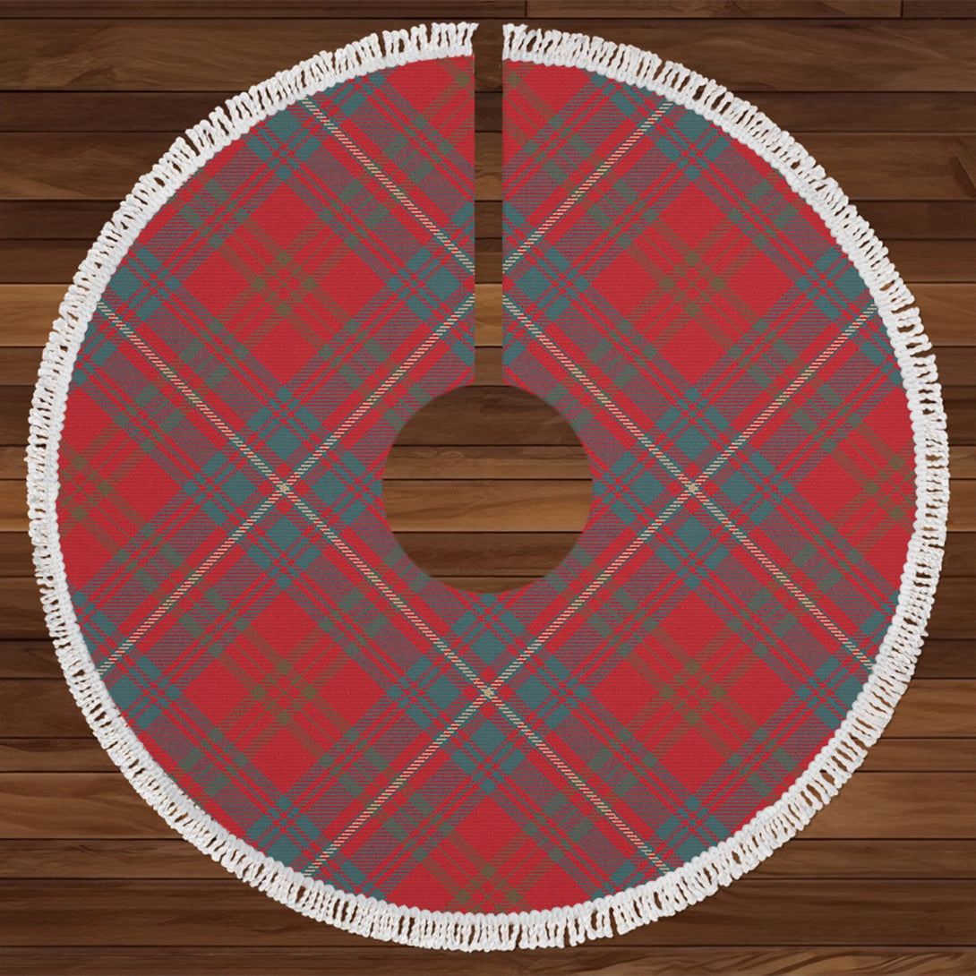 Walker Evening Weathered Tartan Christmas Tree Skirt