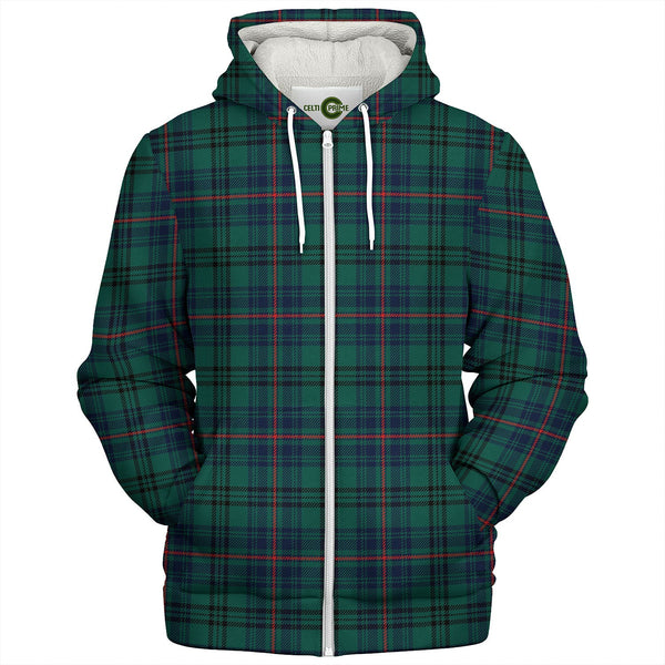 Walker Hunting Modern Tartan Sherpa Hoodie