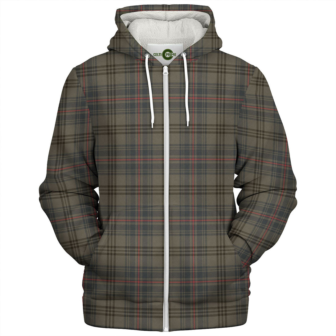 Walker Hunting Weathered Tartan Sherpa Hoodie