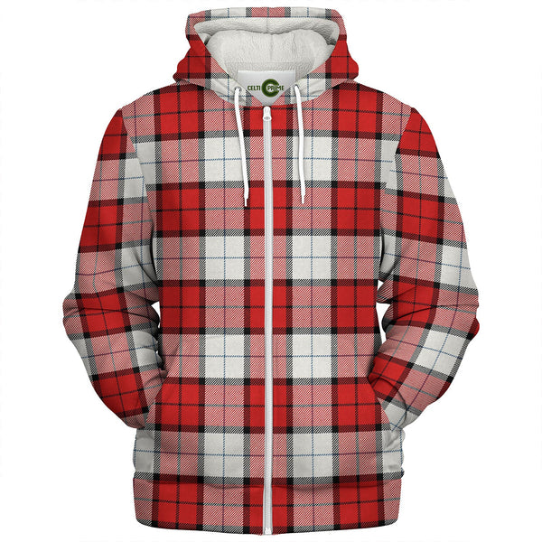 Wallace Dress (Wallas Dress) Tartan Sherpa Hoodie