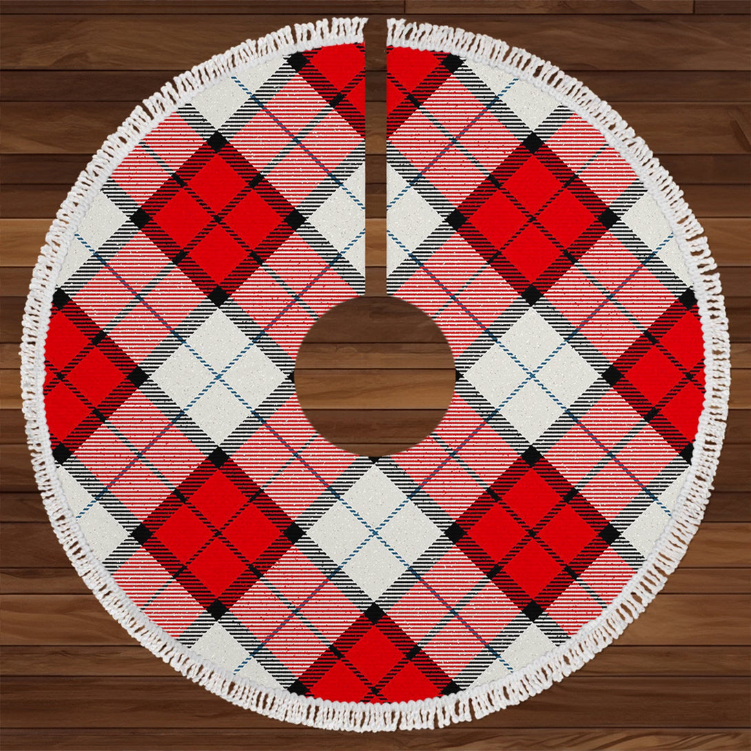 Wallace Dress (Wallas Dress) Tartan Christmas Tree Skirt