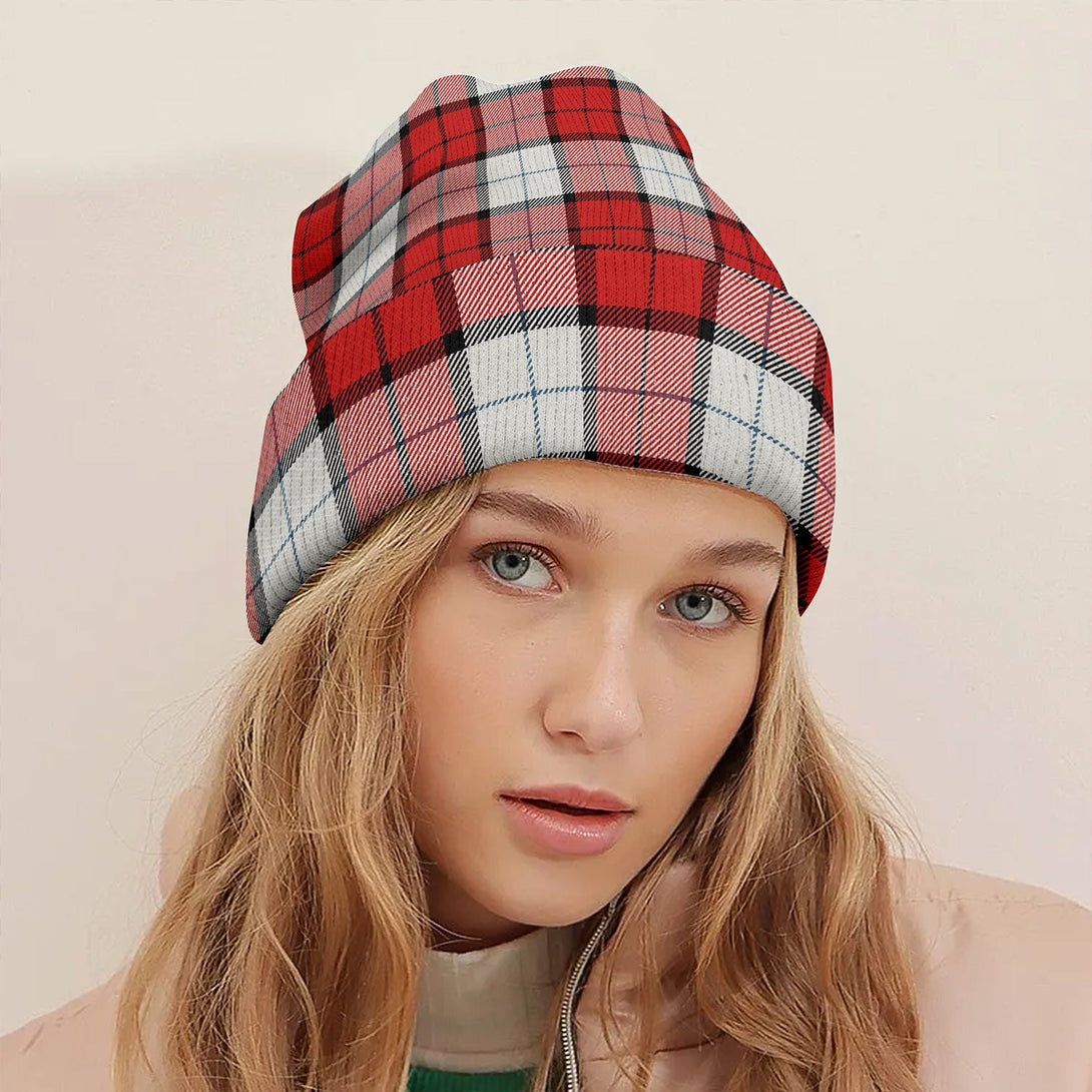 Wallace Dress (Wallas Dress) Tartan Knitted Beanie