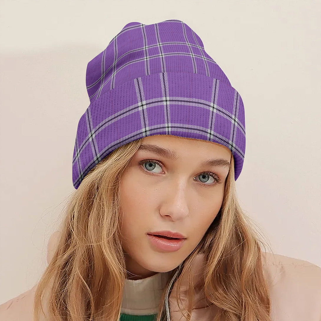 Wallace High School (Wallas High School) Ancient Tartan Knitted Beanie