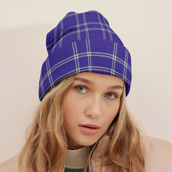 Wallace High School (Wallas High School) Modern Tartan Knitted Beanie