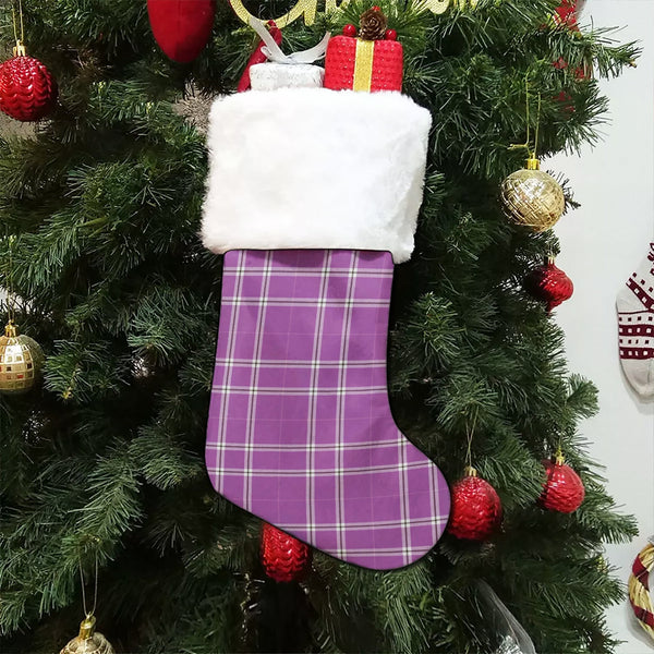 Wallace High School (Wallas High School) Weathered Tartan Christmas Stocking