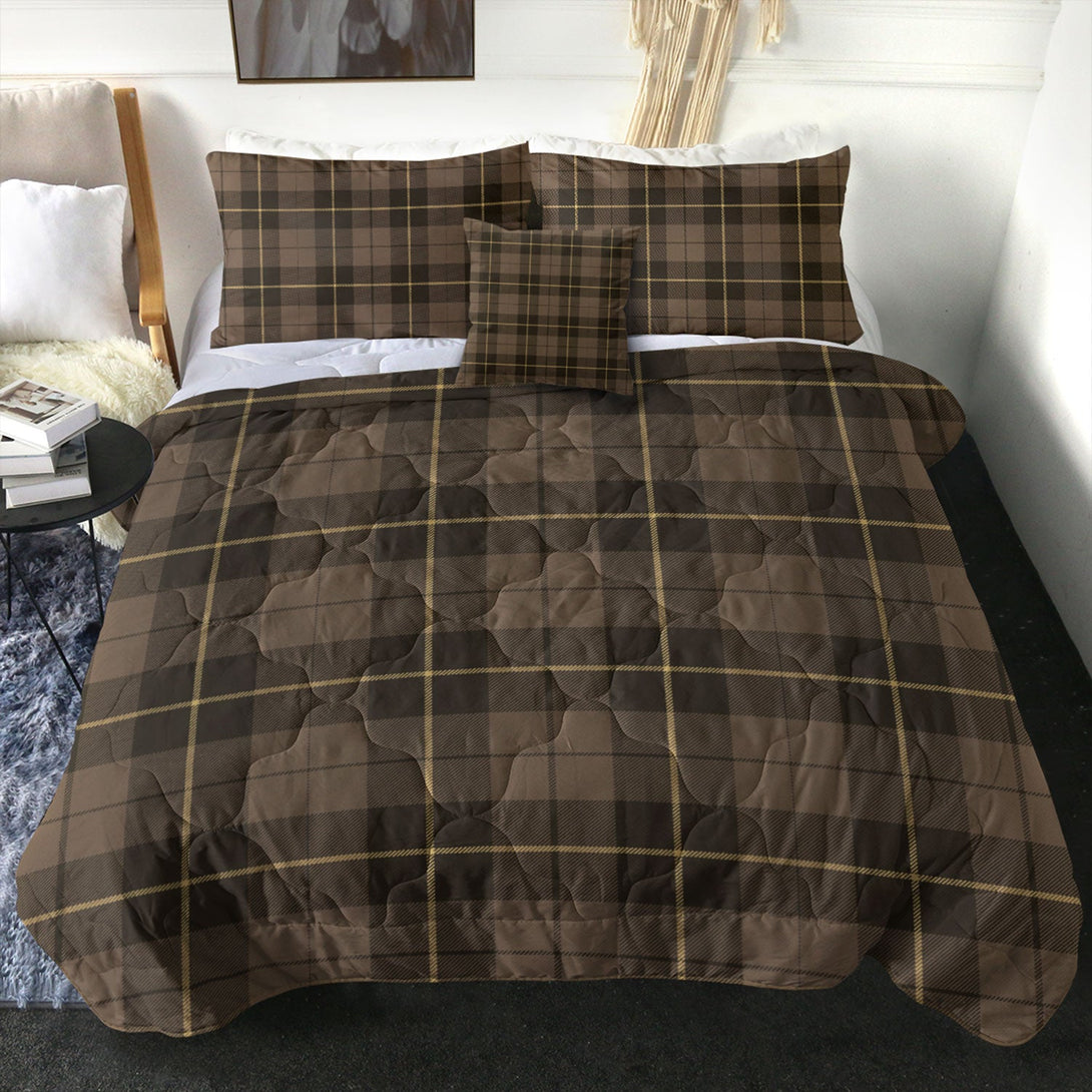 Wallace Hunting (Wallas Hunting) Weathered Tartan Comforter