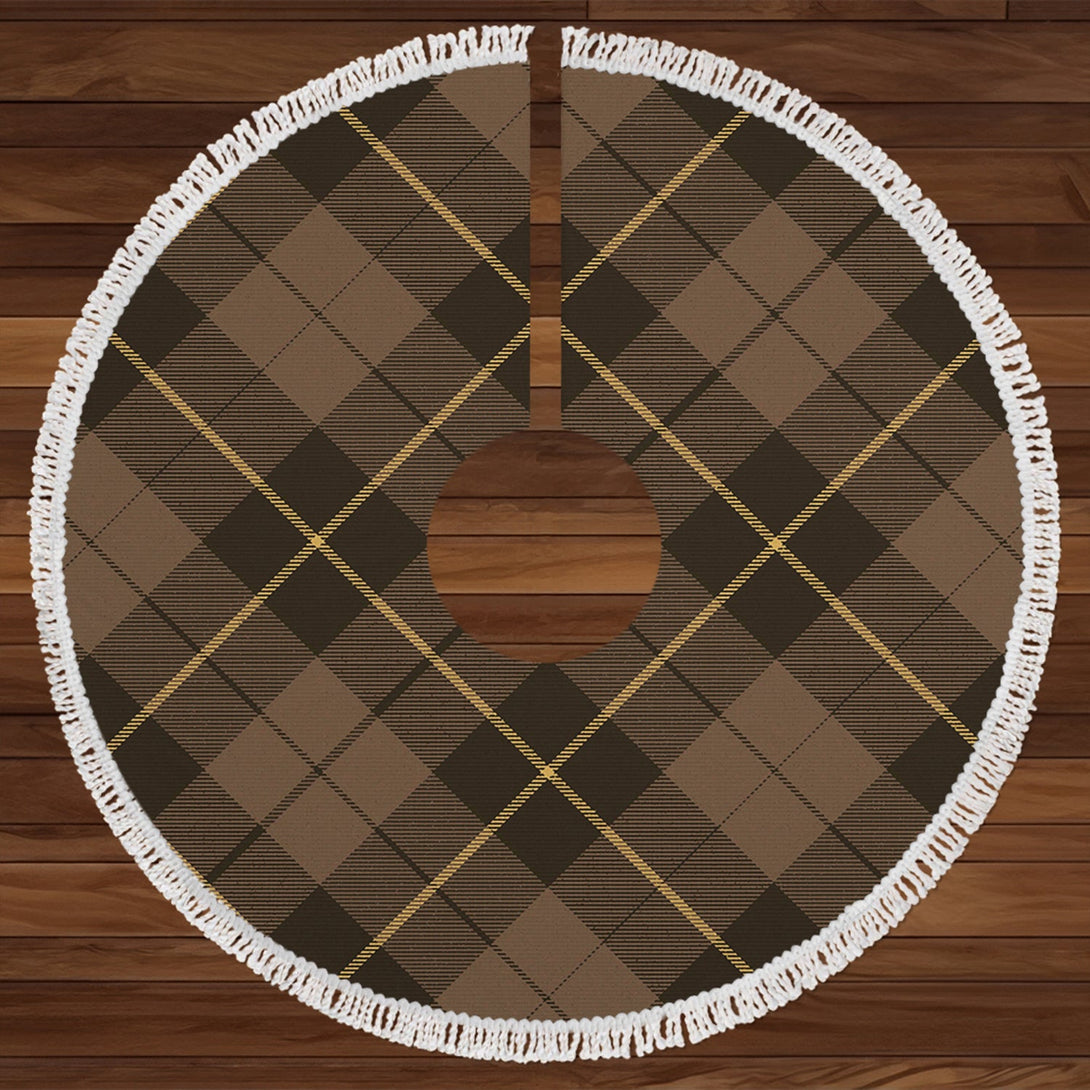 Wallace Hunting (Wallas Hunting) Weathered Tartan Christmas Tree Skirt