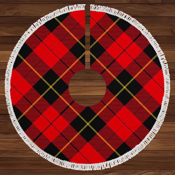 Wallace (Wallas) Modern Tartan Christmas Tree Skirt