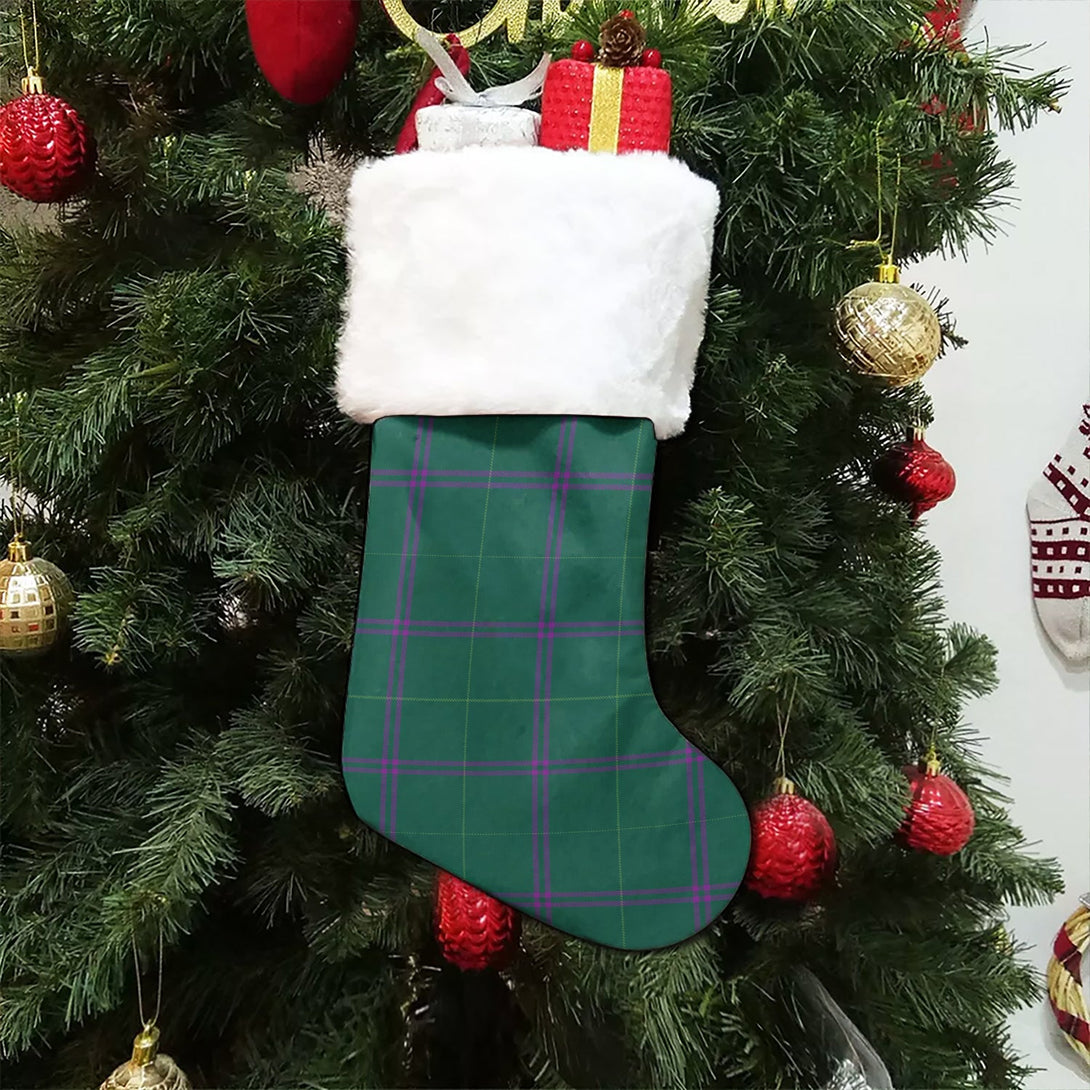 Walters Modern Tartan Christmas Stocking