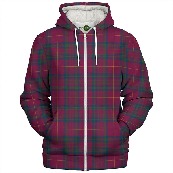 Wanstall Modern Tartan Sherpa Hoodie