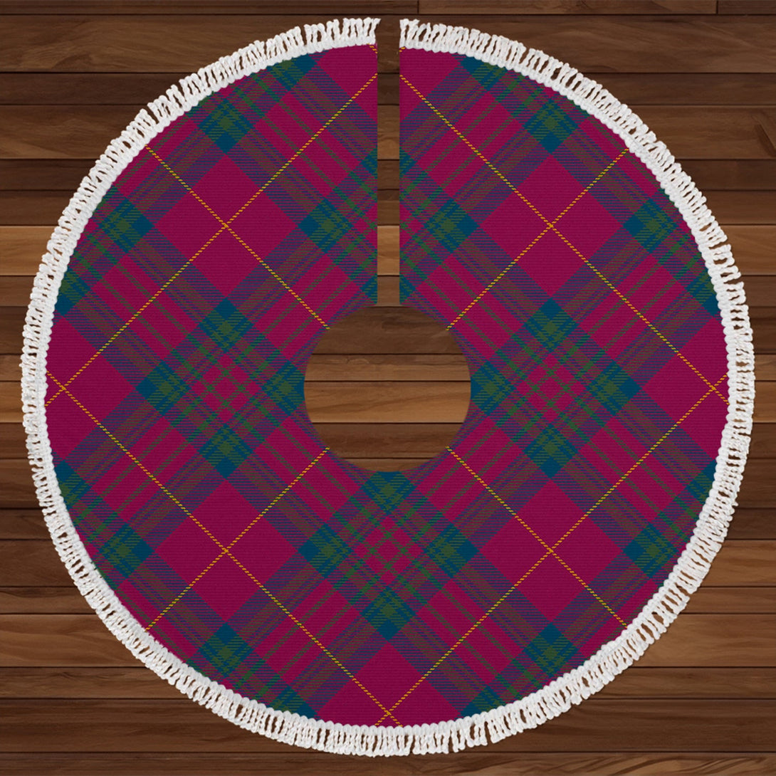 Wanstall Modern Tartan Christmas Tree Skirt