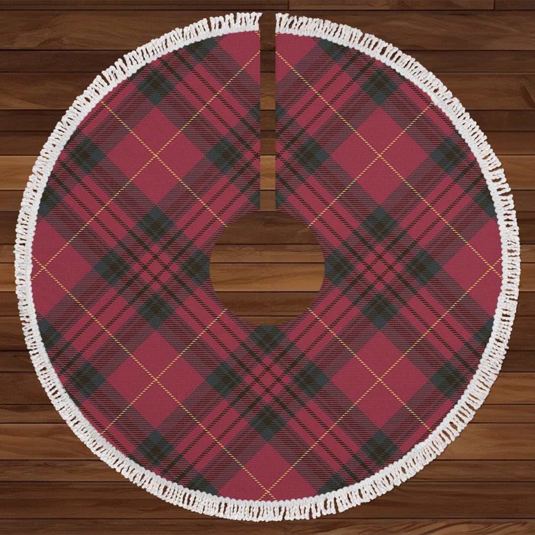 Wanstall Weathered Tartan Christmas Tree Skirt