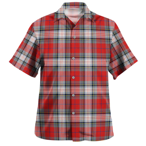 Warden Modern Clan Badge Tartan Hawaiian Shirt