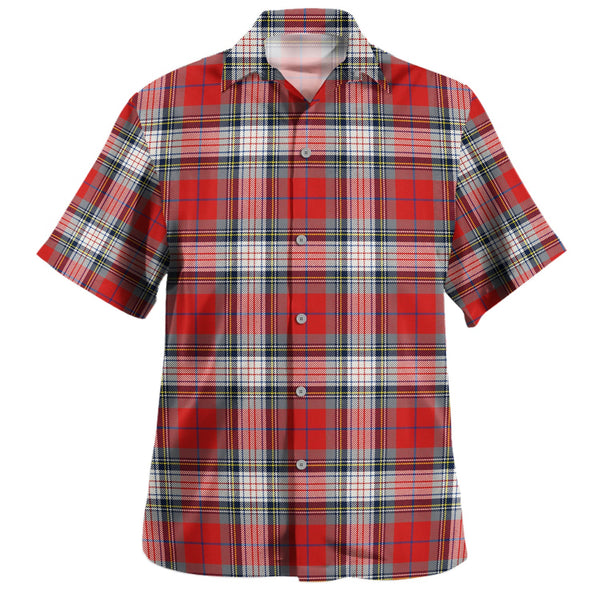 Warden Modern Tartan Hawaiian Shirt