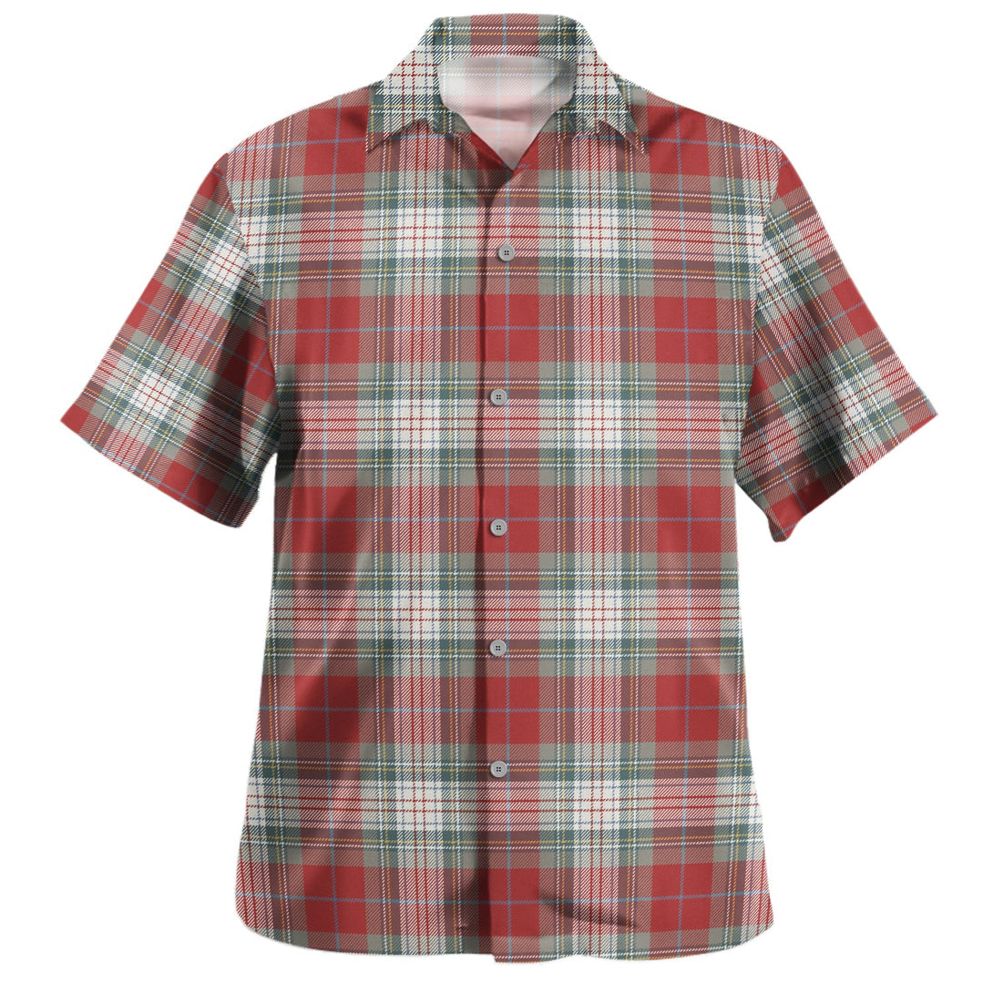 Warden Weathered Tartan Hawaiian Shirt