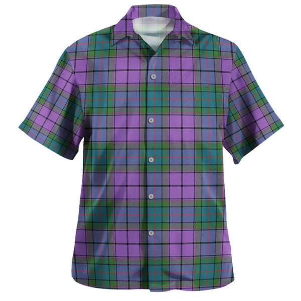 Wardlaw Ancient Clan Badge Tartan Hawaiian Shirt