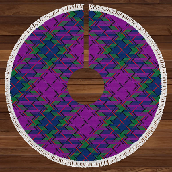 Wardlaw Modern Tartan Christmas Tree Skirt