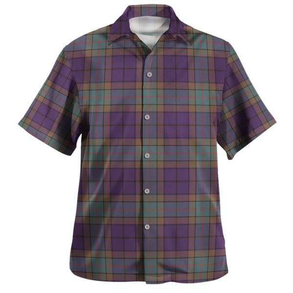 Wardlaw Weathered Tartan Hawaiian Shirt