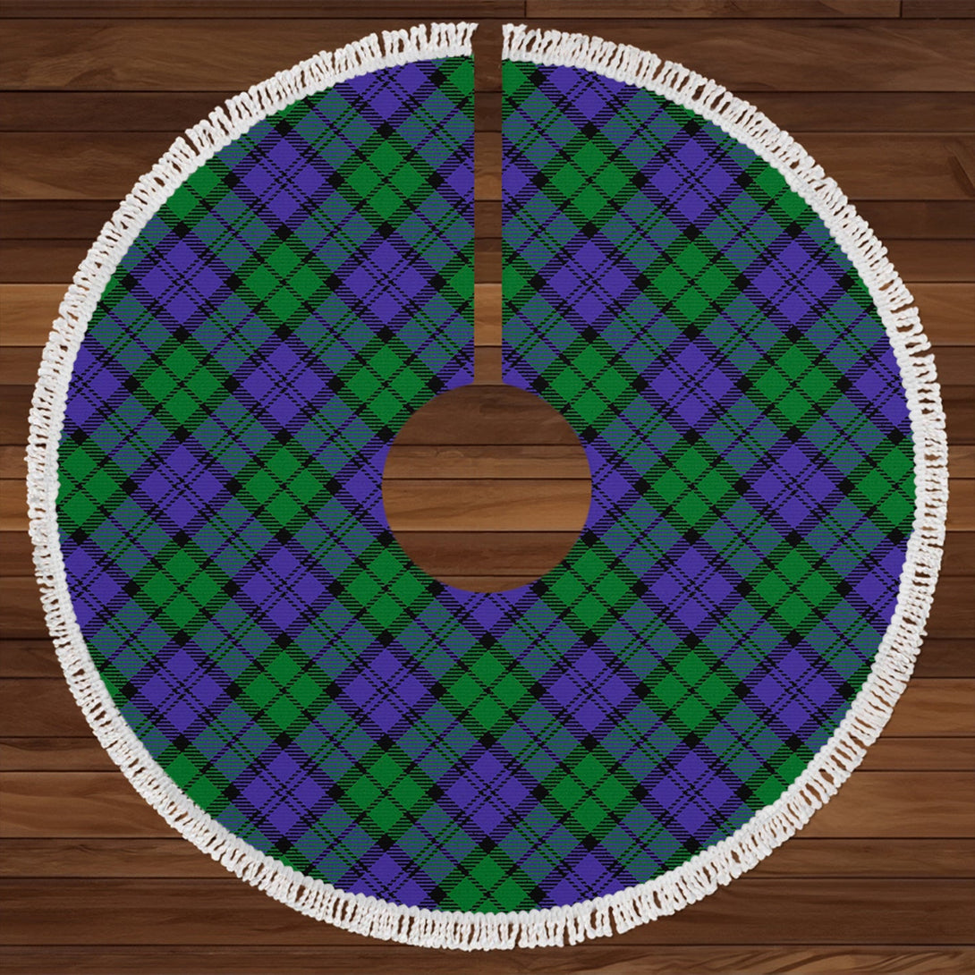 Wartley Hunting Modern Tartan Christmas Tree Skirt