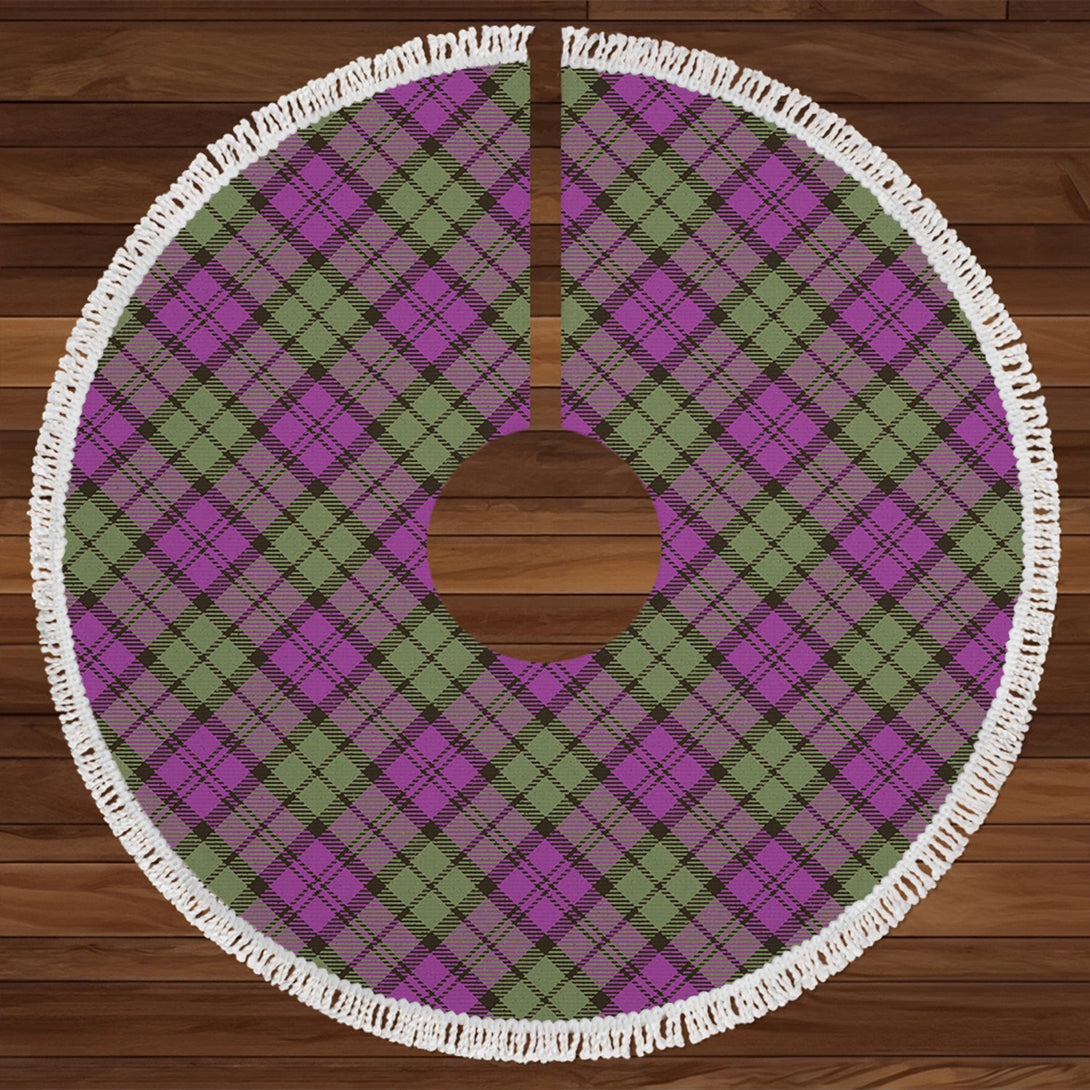 Wartley Hunting Weathered Tartan Christmas Tree Skirt