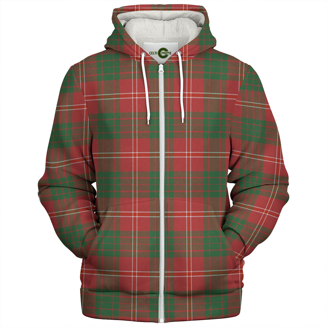 Wasko Ancient Tartan Sherpa Hoodie