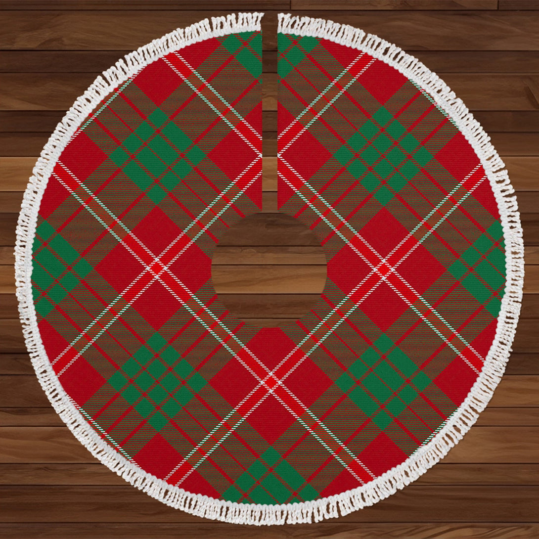 Wasko Modern Tartan Christmas Tree Skirt