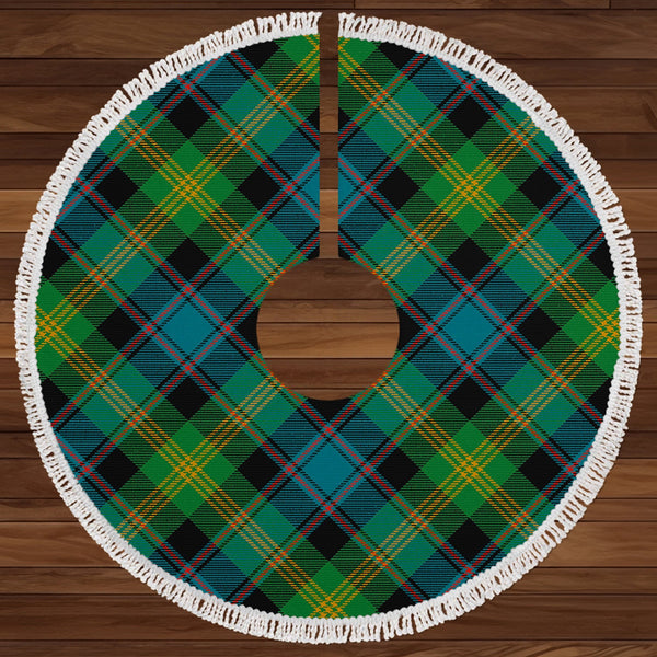 Watson (Wate Watt) Ancient Clan Badge Tartan Christmas Tree Skirt