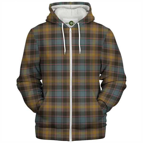 Watson (Wate Watt) Weathered Tartan Sherpa Hoodie