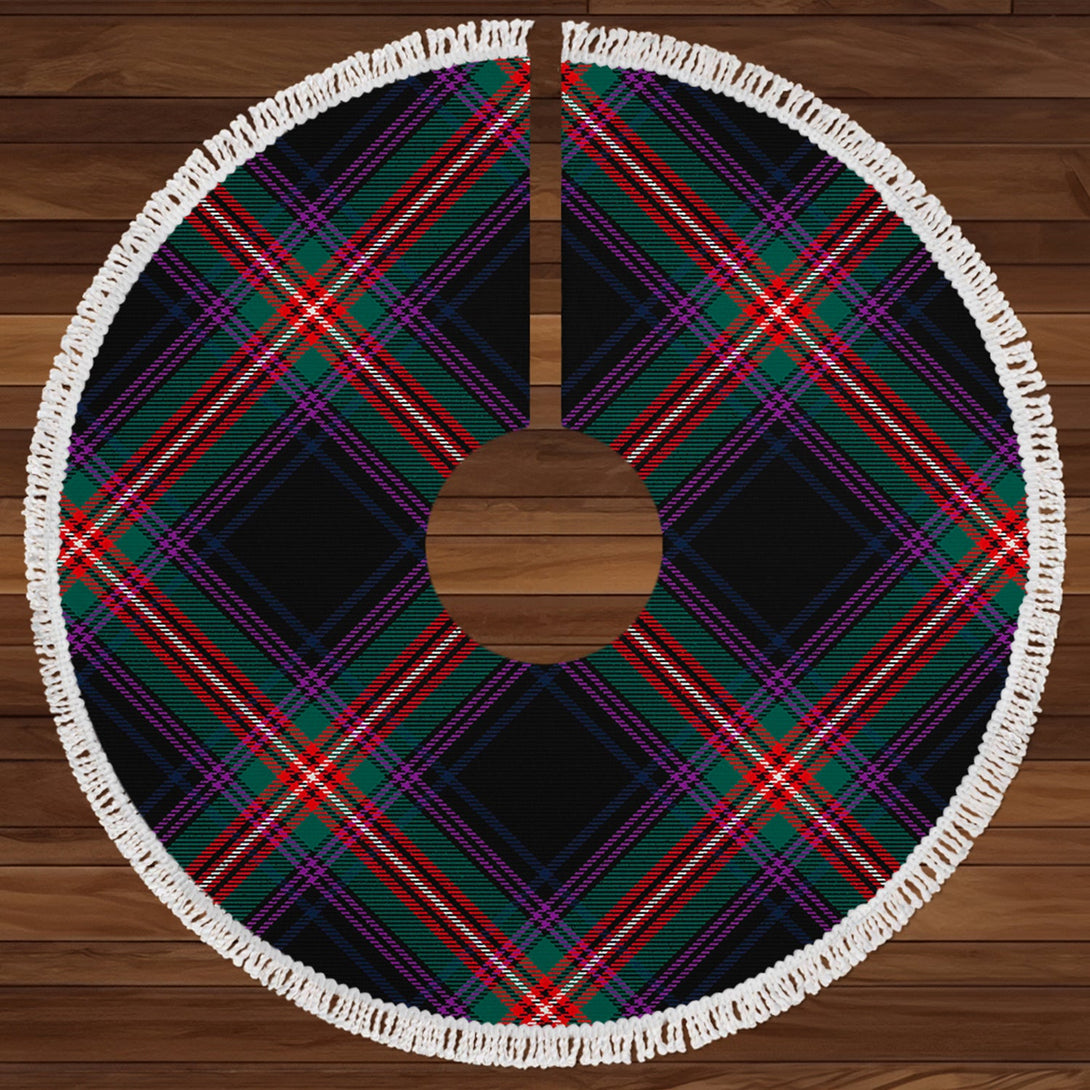 Watt (Wate) Modern Clan Badge Tartan Christmas Tree Skirt