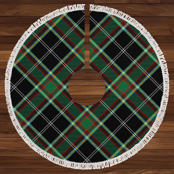 Webster Modern Tartan Christmas Tree Skirt