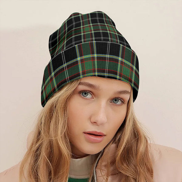 Webster Modern Tartan Knitted Beanie