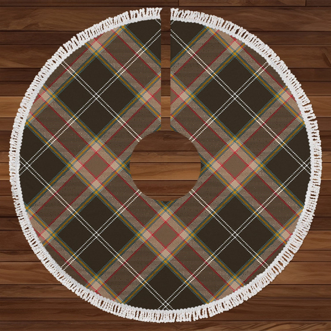 Webster Weathered Tartan Christmas Tree Skirt