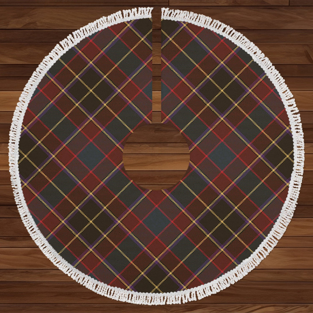 Webster 2 Weathered Tartan Christmas Tree Skirt