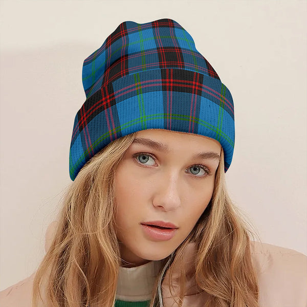 Wedderburn Clan Badge Tartan Knitted Beanie