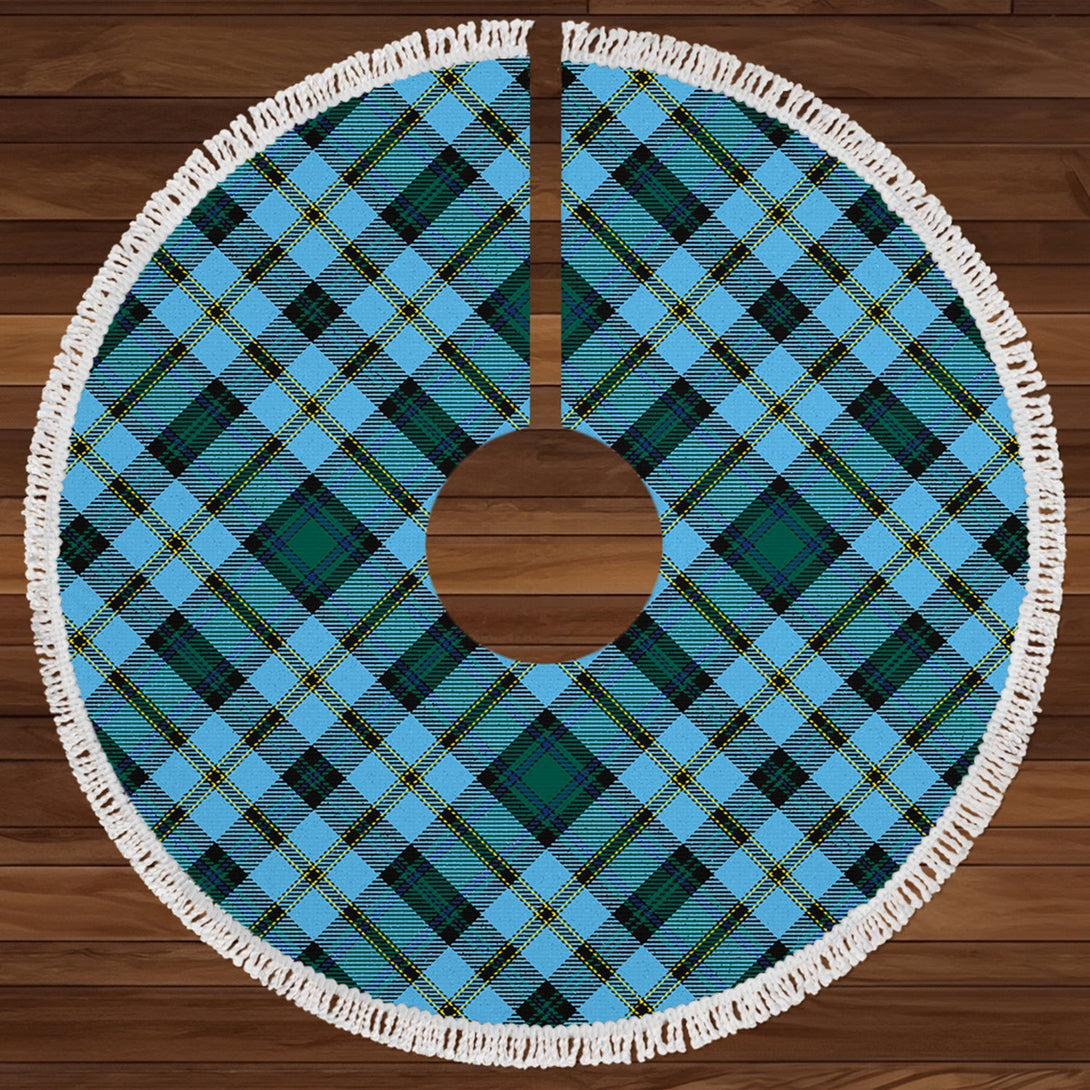 Weir Modern Clan Badge Tartan Christmas Tree Skirt