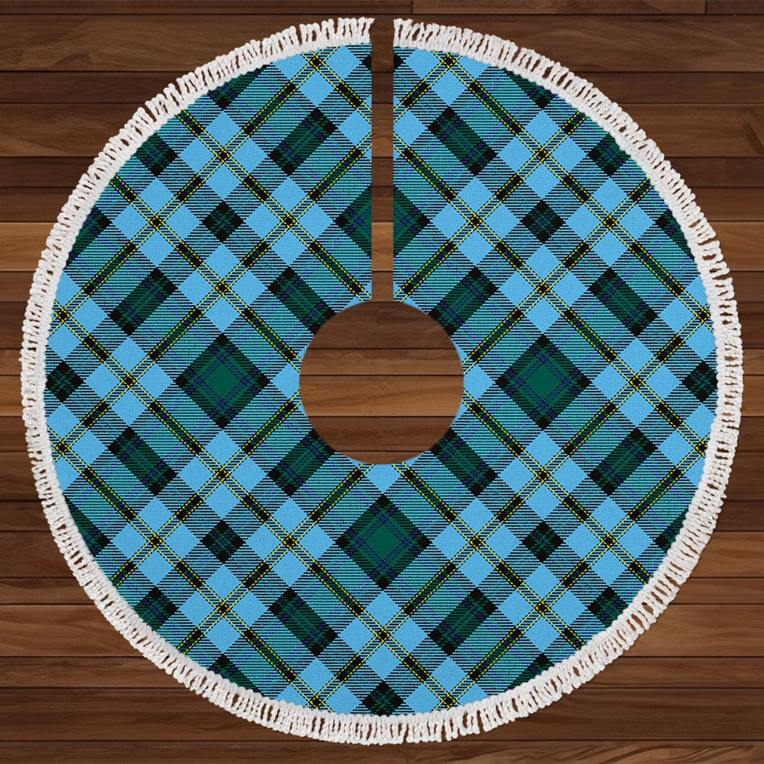 Weir Modern Tartan Christmas Tree Skirt