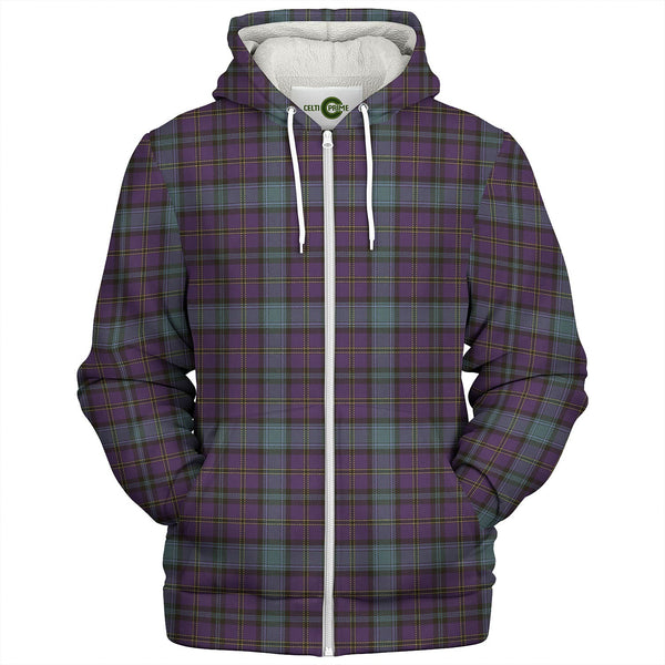 Weir Weathered Tartan Sherpa Hoodie