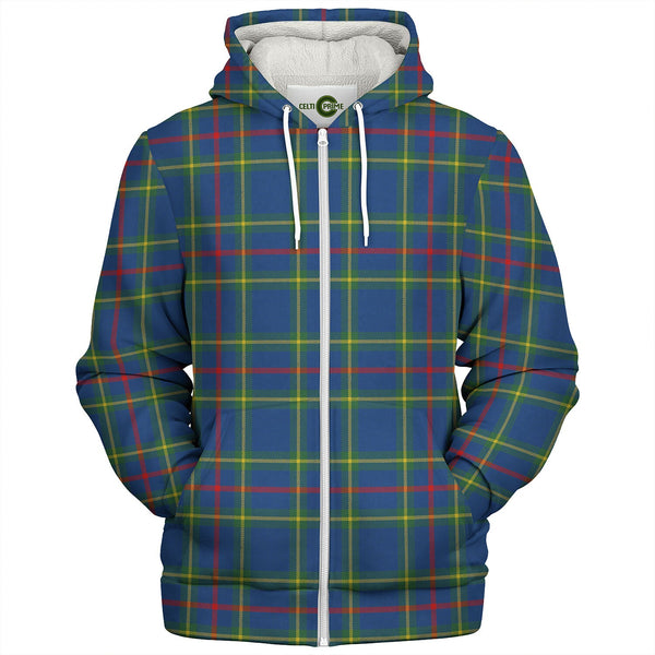 Wheadon Modern Tartan Sherpa Hoodie